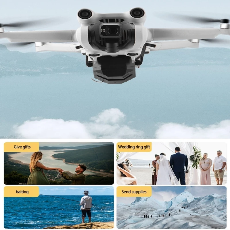 Remote Controlled Drones Drop Accessory for 4K/4PRO, Effortless Installation Drop Shipping