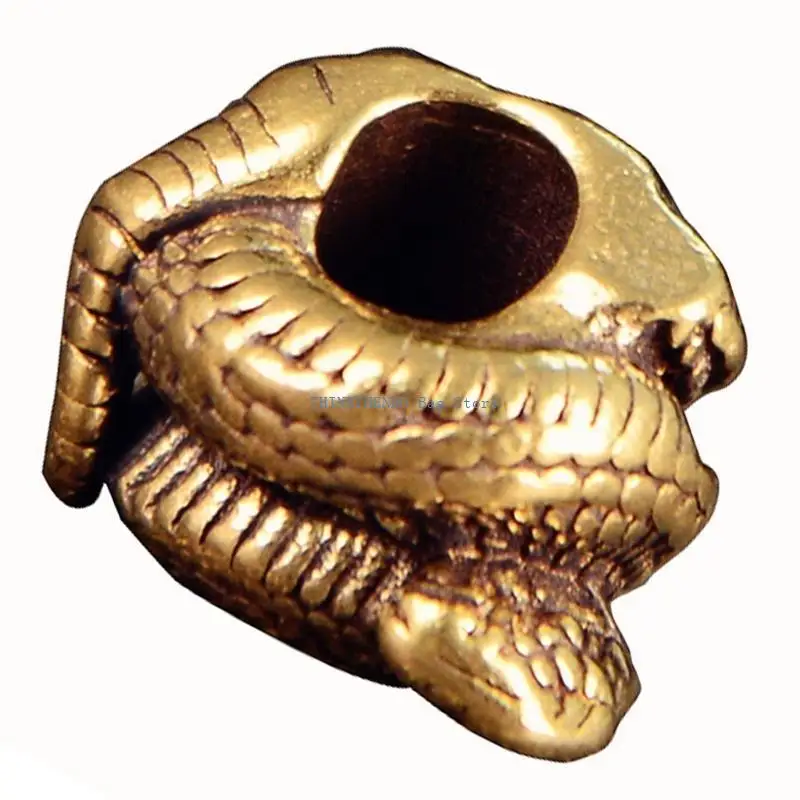 Pendentif tête serpent 340D pour colliers, bijoux projets paracorde, lanière