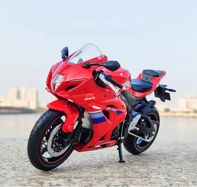 1:12 SUZUKI GSX-R1000R Alloy Racing Motorcycle Model Simulation Metal Street Cross-Country Motorcycle Model Collection Kid Gifts