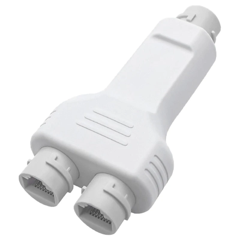 Waterproof RJ45 Coupler Splitters Easy Installation Waterproof POE Extenders POE Splitters Prevent Oxidation Easy Setups