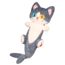 New Kawaii Big Eyes Shark Cat Plush Toys Stuffed Cute Cats Doll Lovely Animal Pillow Soft Cartoon Cushion Kids Christmas Gift