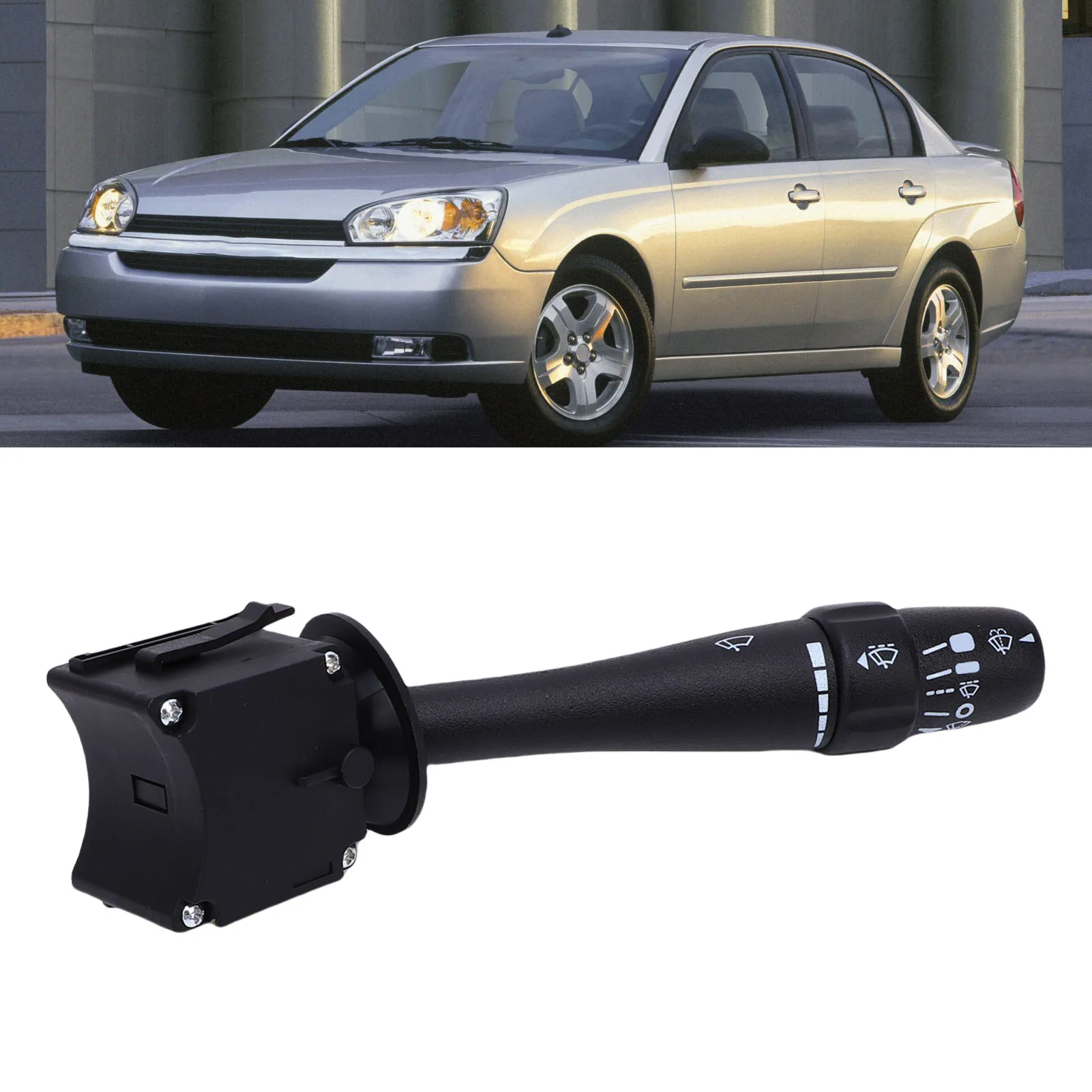 

Front Wiper and Washer Lever 15915858 Replacement for Saturn Aura 2007-2009 Wiper Control