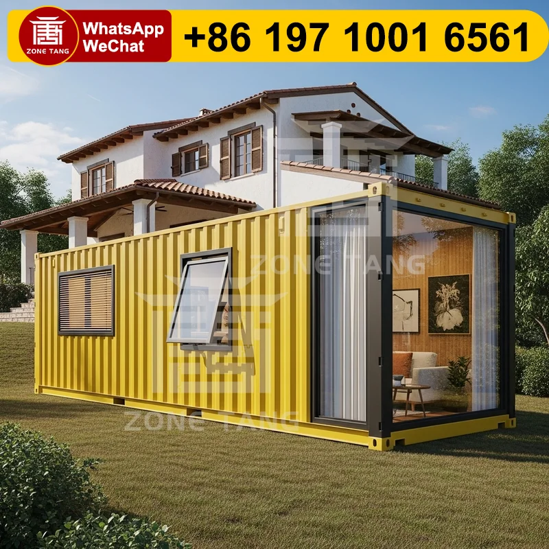 

20 Container Home Prefab Houses Flat Pack House Modern Shipping Container Home Premade Houses Temporary Residential Prefab Homes