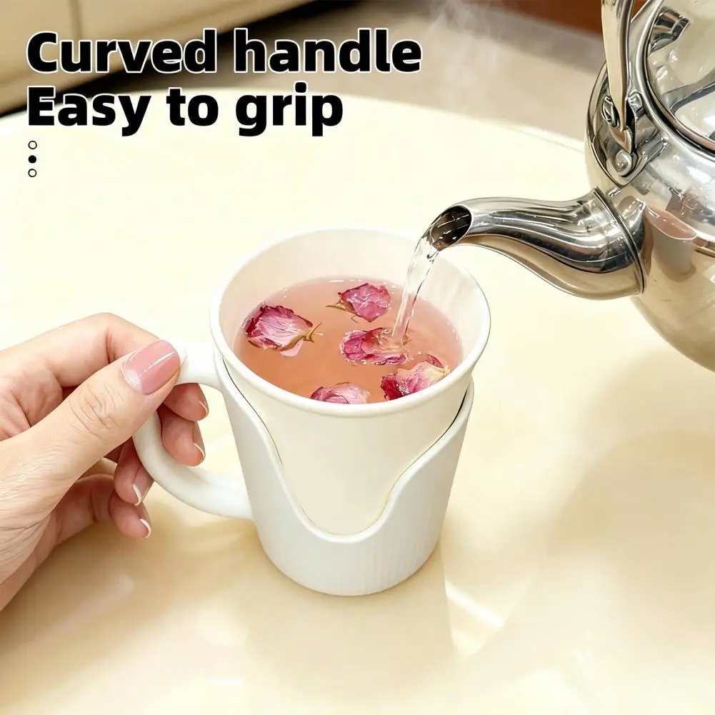 Heat Resistant Coaster 3d Printed Coaster 3d Printed Anti-scalding Coasters with Handle Compact Easy-to-clean Cup for Hot