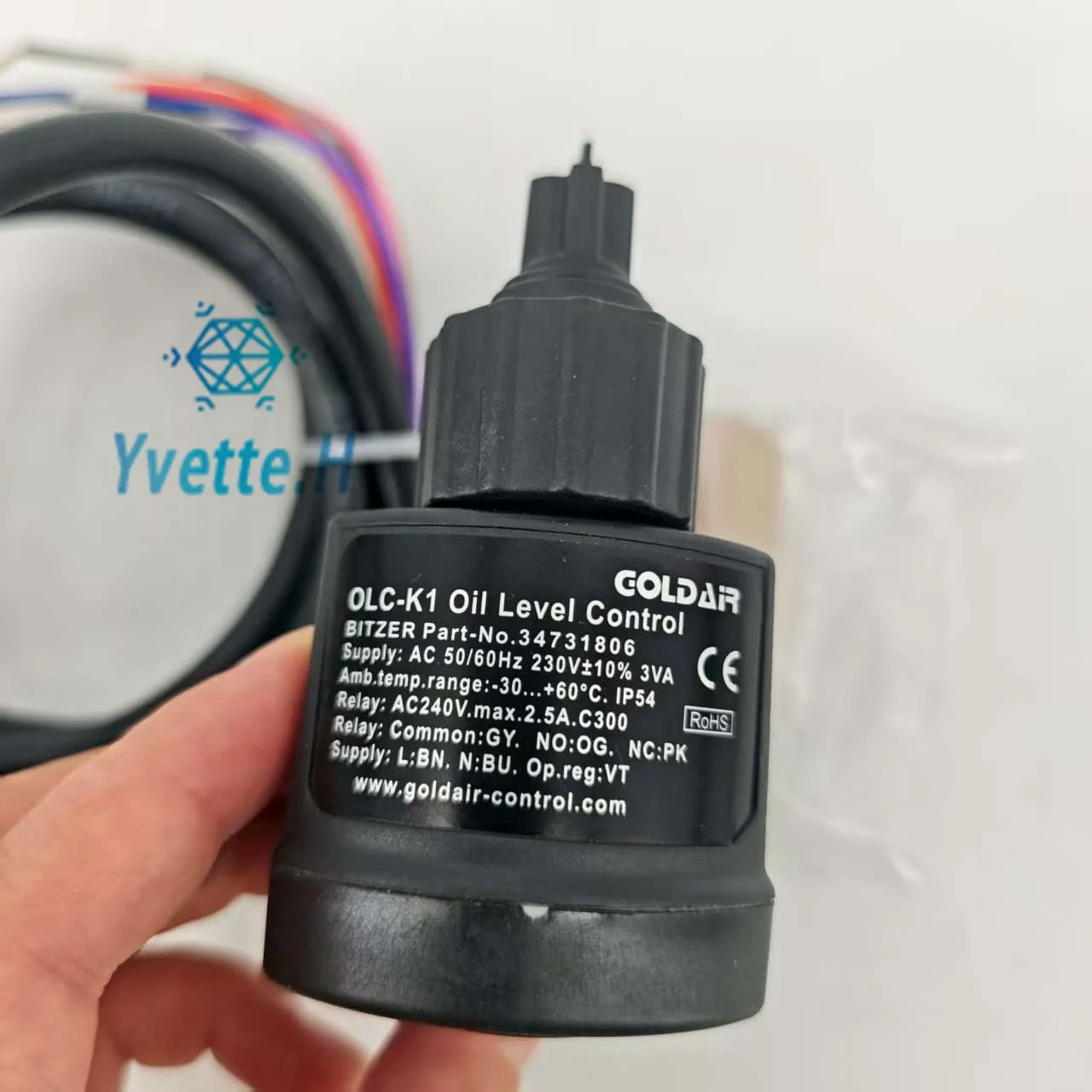 Optical Oil Level Control OLC-K1 34731806 for Monitor Refrigeration Compressor Spare Parts