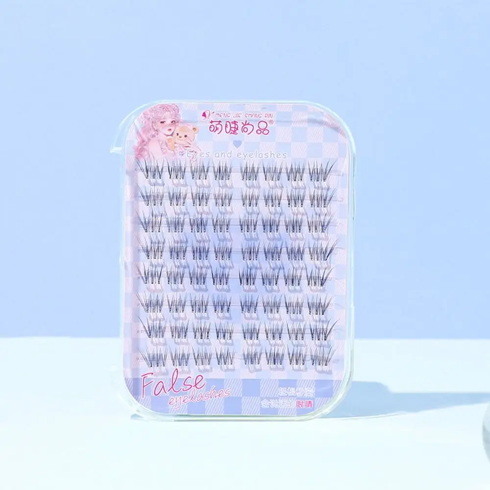 Grappes de cils auto-adhésives douces, maquillage réutilisable sans colle, faux cils adhésifs individuels longue durée