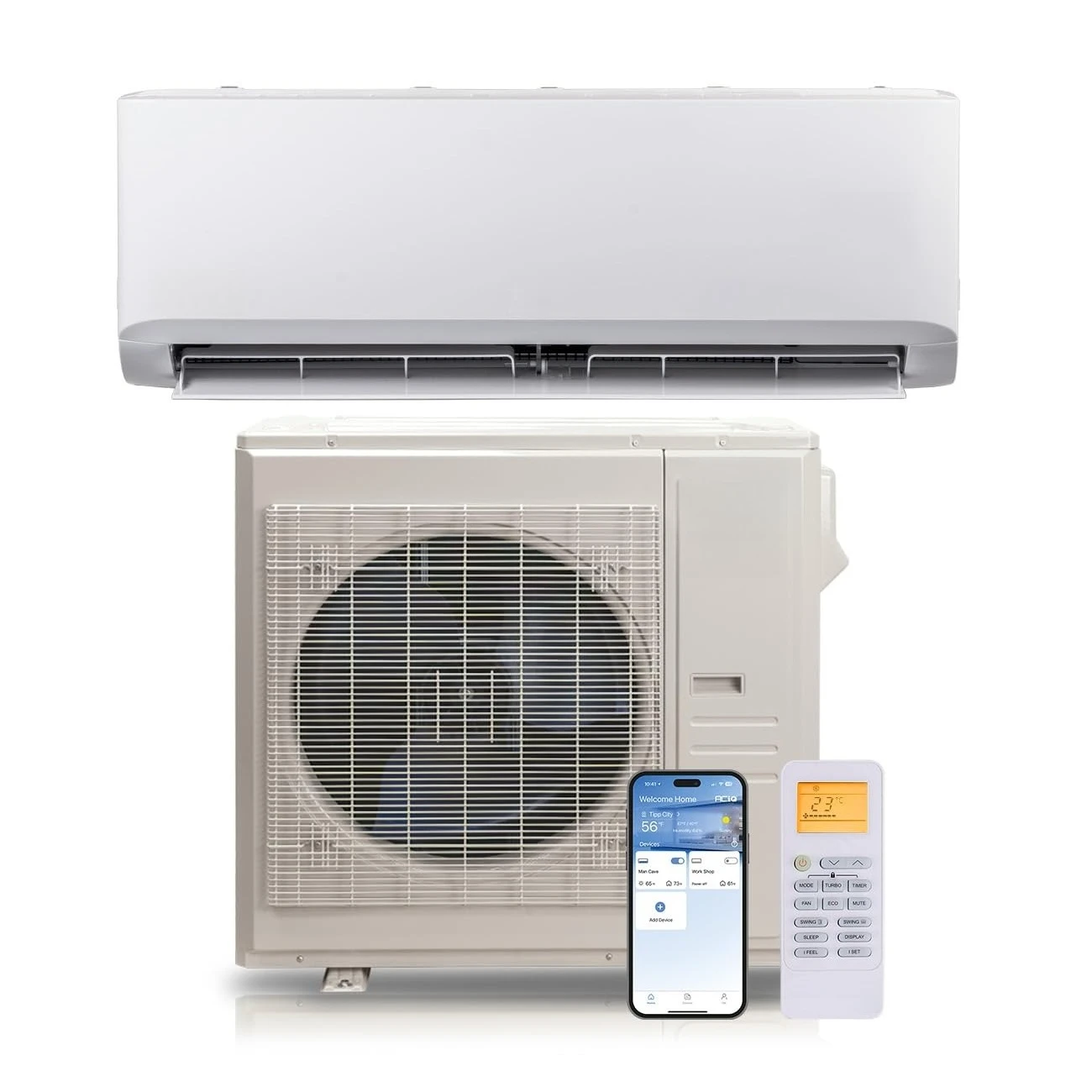 24000 BTU Mini Split AC/Heating System 23.5 SEER2 230V Ductless Inverter, Customized