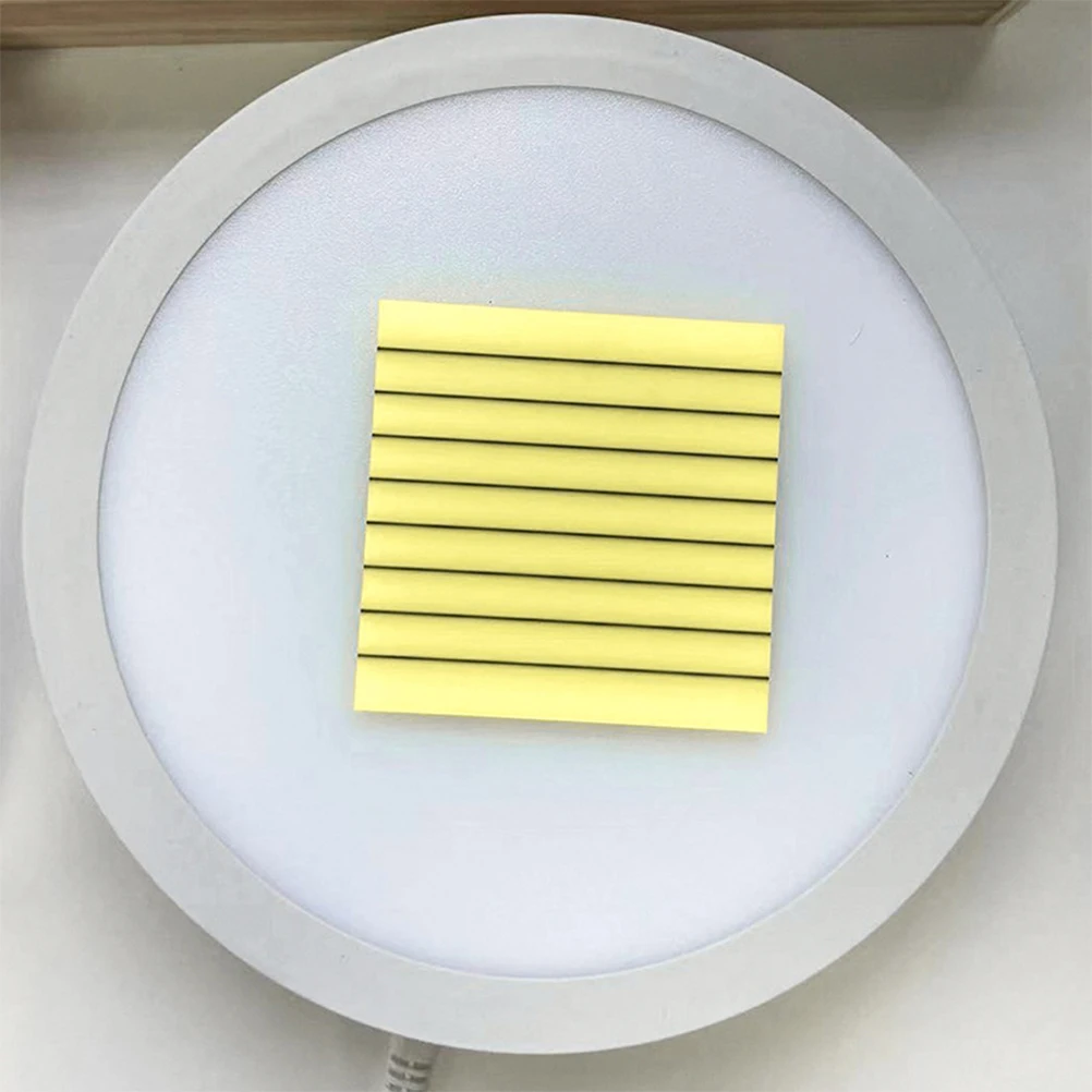 

8 Pcs Stickers Transparent Office Stationery Supplies Pads PET Memo Household Notepads Study Self-stick Notes