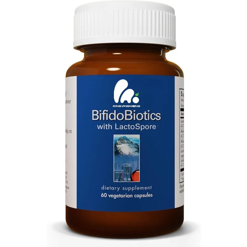 

Probiotics For Both Men And Women, Promoting Digestive , Bifidobacteria, Lactose, 60 Vegetarian Capsules
