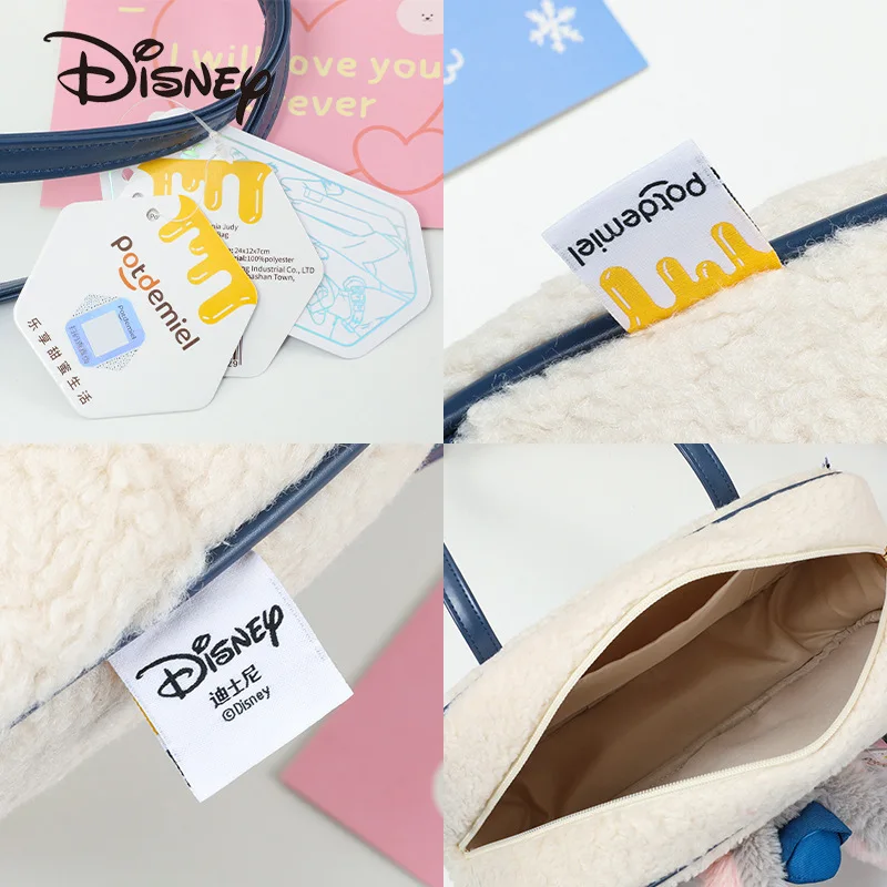 Disney Zootopia Kawaii Nick Wilde Torba na ramię Judy Hopps Śliczna torba podróżna o dużej pojemności Pluszowa seria lalki Prezent świąteczny