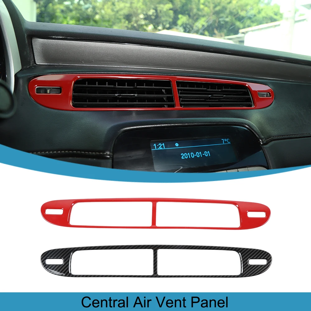 Central Console Dashboard Air Vent Outlet Panel Cover for Chevrolet Camaro 2010 2011 2012 2013 2014 2015 Car Interior Accessory