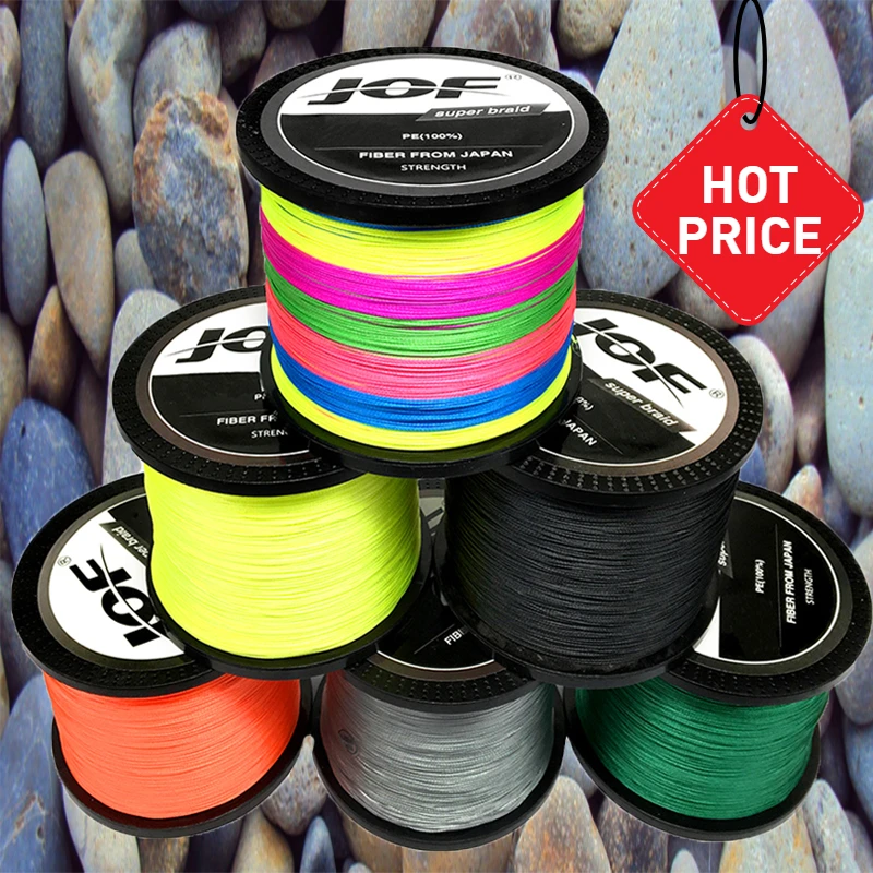 High Quality Saltwater Jigging Cord 100m Multifilament Braided Fishing Line 8 Strands Super Impact Resistant Main Wire 18~78LB