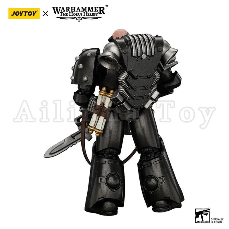 [Pre-Order]JOYTOY 1/18 Action Figure The Horus Heresy Iron Hands MkVI Tactical Sergeant Anime Model Toy