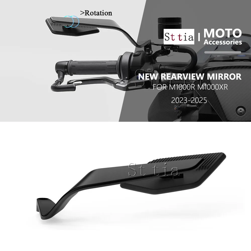 

M1000R 2025 New Reversing Mirror For M1000R M1000XR M1000 R XR 2023-2024 Motorcycle Adjustable Rotating Handlebar Rear Mirrors