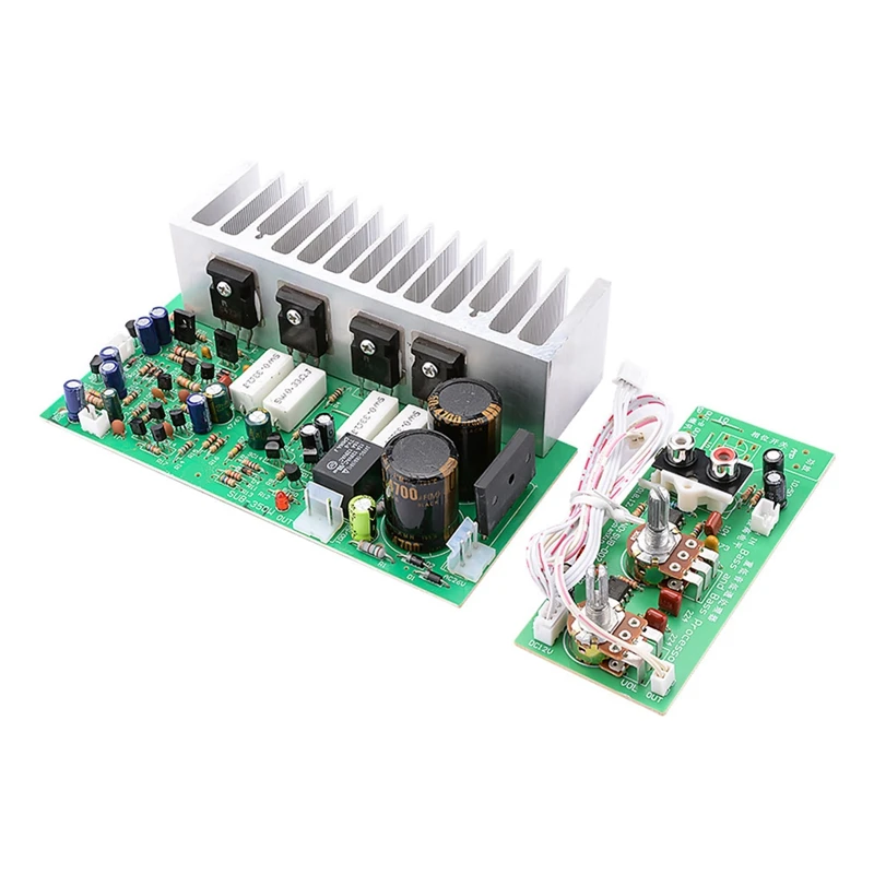 A1695 C4467 350W High Power Subwoofer Amplifier Board Woofer Audio Stereo Amplifier For DIY Speaker Dual AC24V-28V