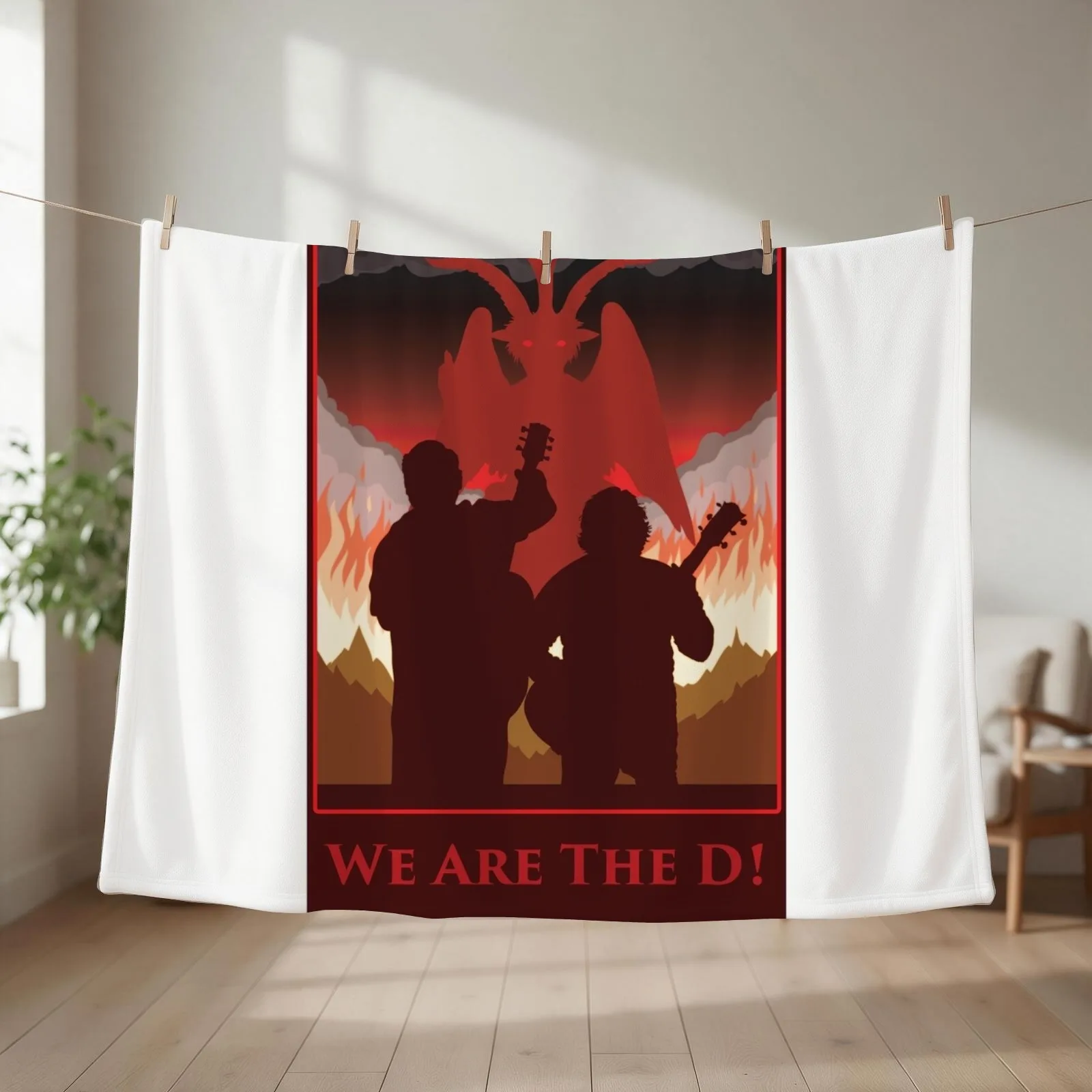 We Are The D! Throw Blanket
