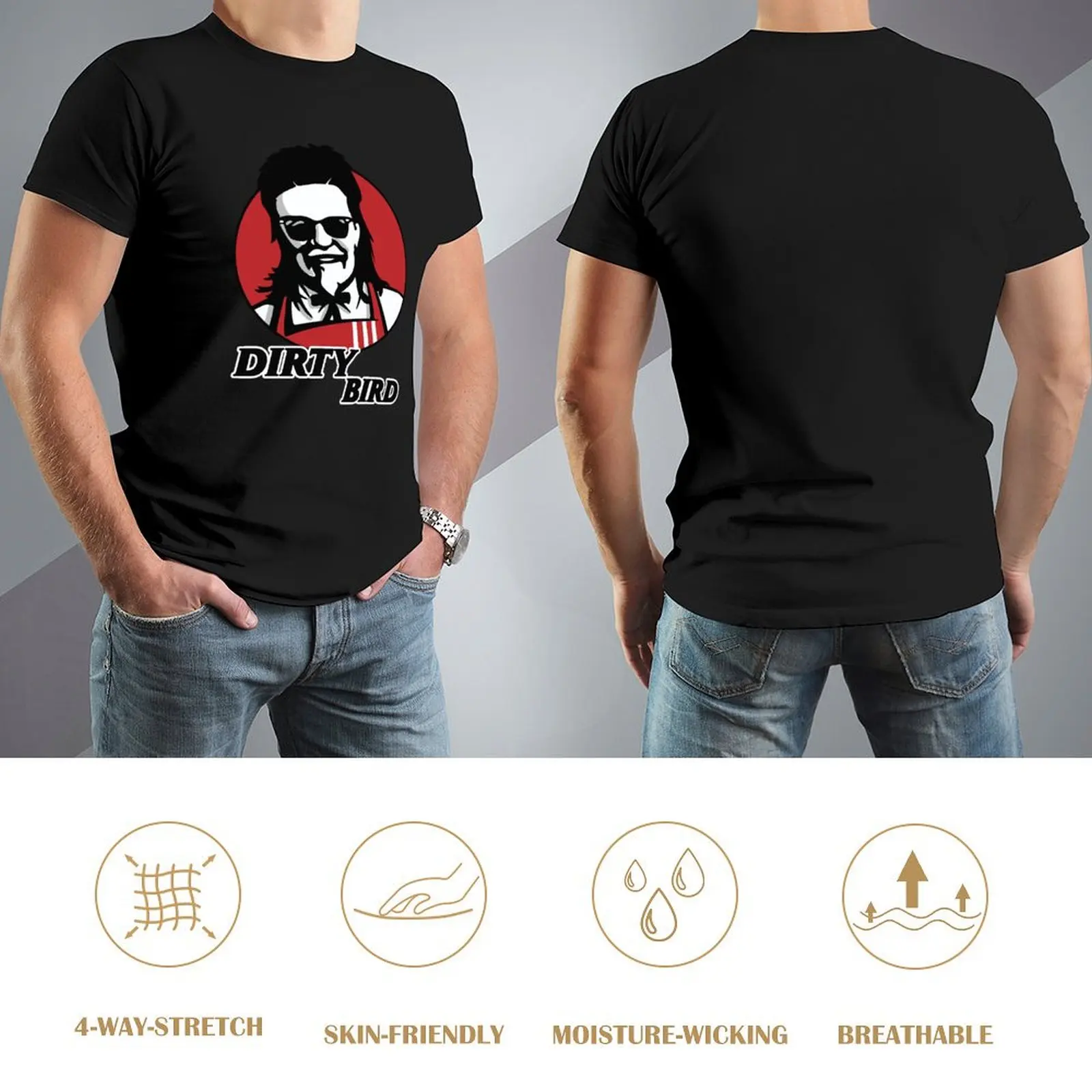 Dirty Bird (KFC) Parody Sticker T-Shirt football t shirt cute tops essential t shirt t shirt for men