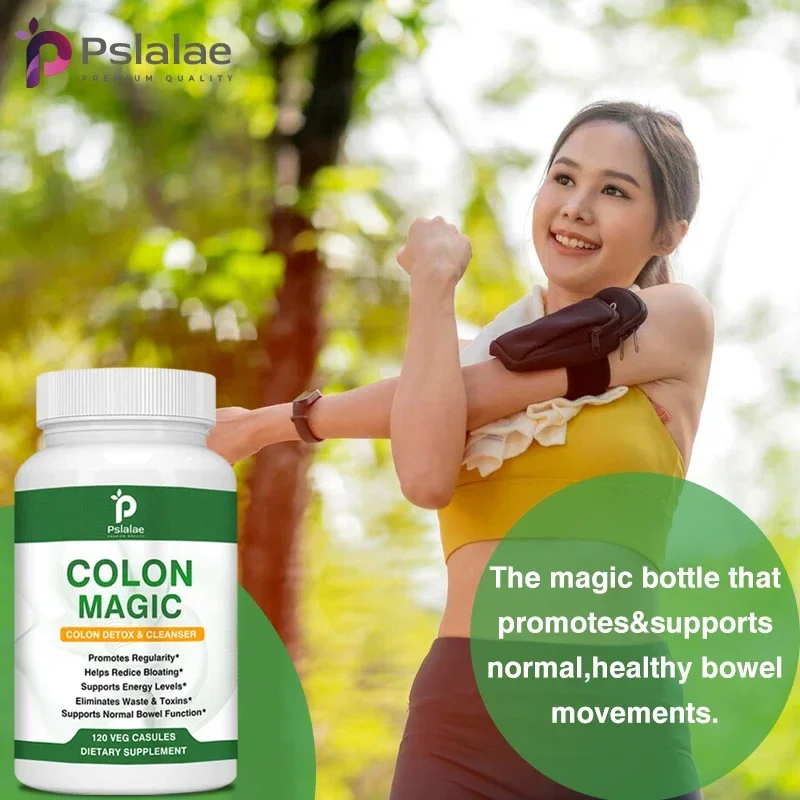 Colon Detox and Cleanse - Contains Psyllium Husk To Relieve Bloating and Constipation