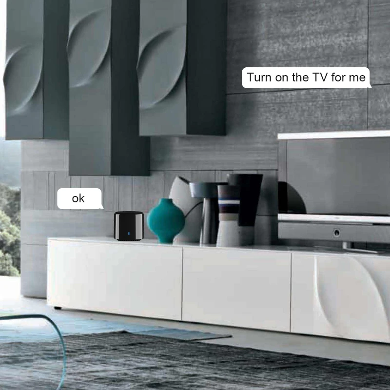 BroadLink 범용 리모컨 블루투스 제어 IR 와이파이 무선 스마트 컨트롤러, 베스트콘 RM4C 미니 워크 알렉사 구글 홈