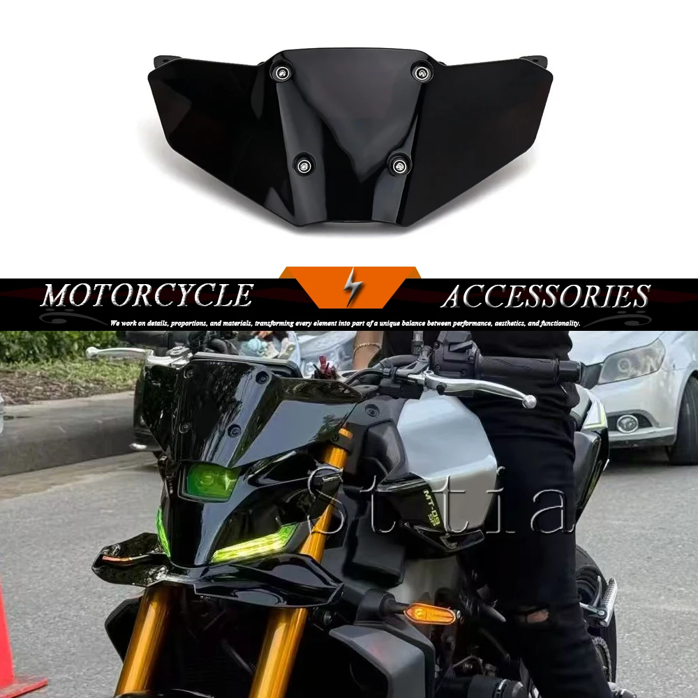 Für Yamaha MT09 MT09 MT09 MT-09 SP 2024 2025 Neue Motorrad Zubehör Frontscheibe Windschutz Visier Windabweiser Kit