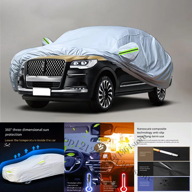 For Lincoln Navigator Auto Anti snow Anti dust Anti-uv Anti peeling paint And Anti Rainwater 210t car cover Car cover protection