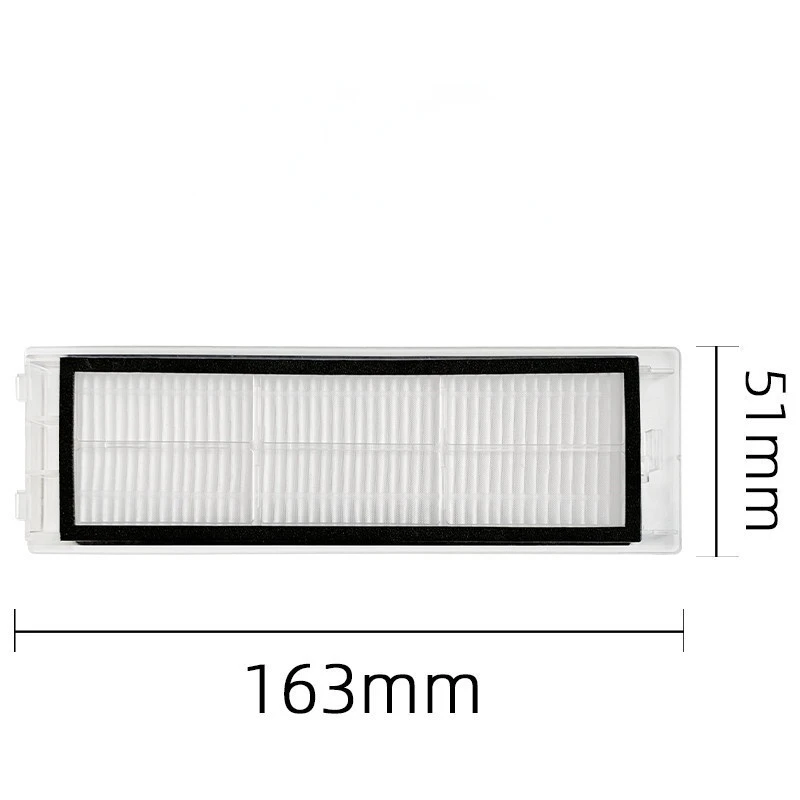 HEPA 필터 XiaoMi Roborock S50 S51 S55 S6 S6 용 메인 브러시 사이드 브러시 순수 액세서리 진공 청소기 부품 세척 가능
