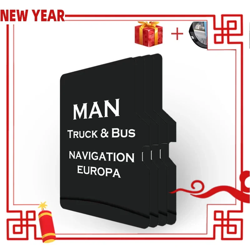 

TF Card Navi for MAN Truck Bus 2016-2020 Vehicle GPS Europe Turkey UK Maps Update Latest Data Navigation System