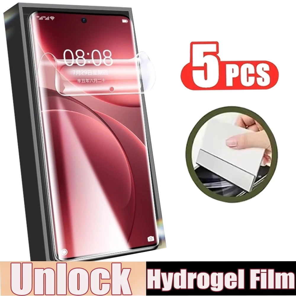 Film Hydrogel souple, 5 pièces, protecteur d'écran pour OPPO Find X9 X8 X7 X6 X5 X3 X2 Pro, pour OPPO Find X8 X7 Ultra X5 X3 Lite, pas du verre
