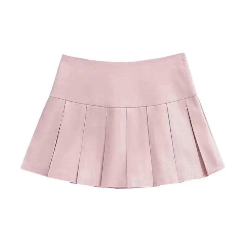 Golf Spring/Summer Women's Clothing Outdoor Sports Shorts Underskirts Vintage Cake Pleated Skirt Leisure Comfortable Short Skirt