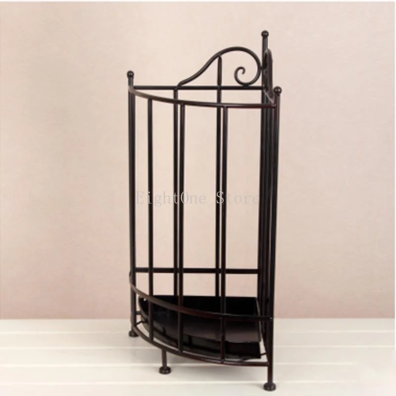 

Retro creative metal Umbrella Holder Umbrella Stand Holder for Wrought Iron Home Simple Rack Barrel Storage WJ021510