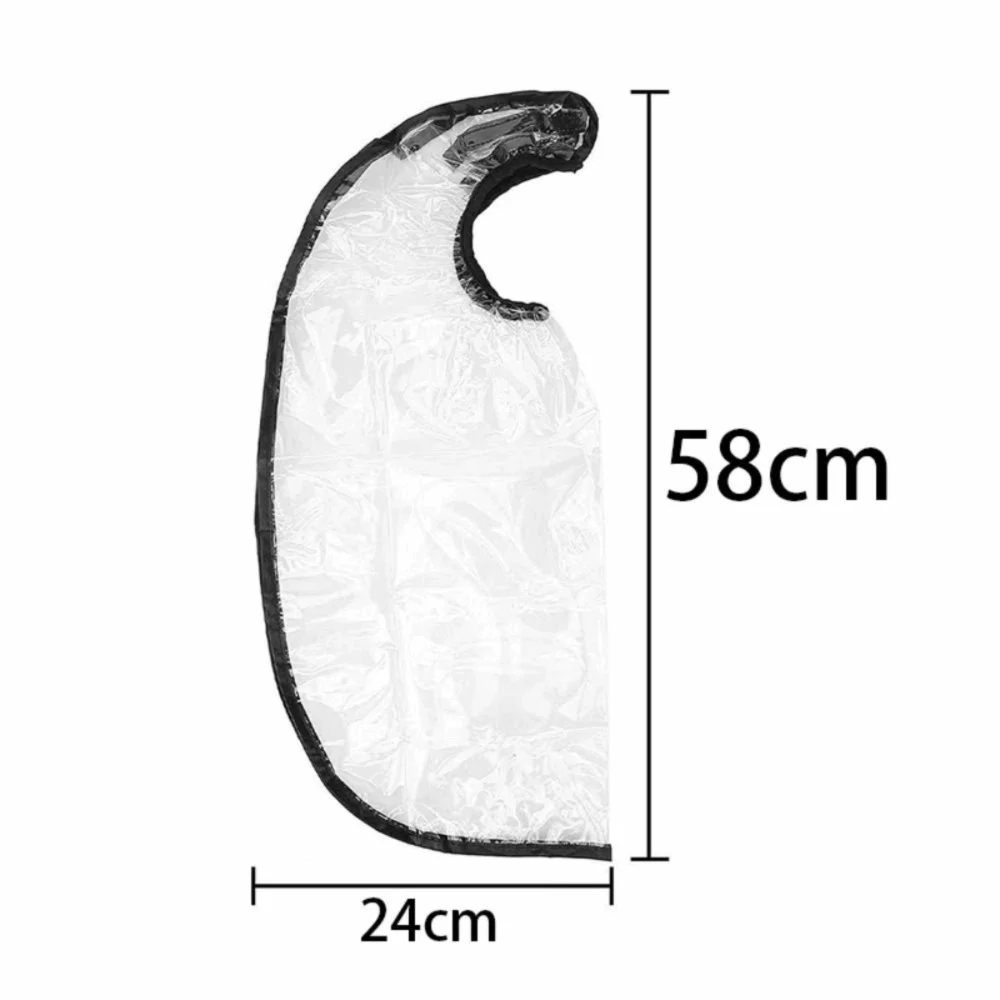 Lightweight Adjustable Clear Hair Washing Funnel Reusable Waterproof Shampoo Shawl Versatile Keep Dry Hair Rinse Cape Elderly