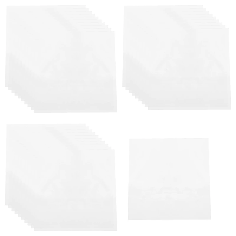 30 Flat Open Top Bag 6.7Mil Strong Cover Plastic Vinyl Record Outer Sleeves For 12 Inch Double /Gatefold 2LP 3LP 4LP