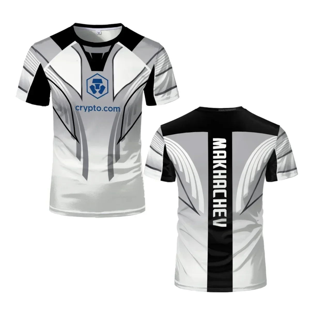 New Men's Wrestling Competition T-shirt, Fan-shaped Round Neck 3D Printed, Men's and Women's Outdoor Short Sleeved Sports Top