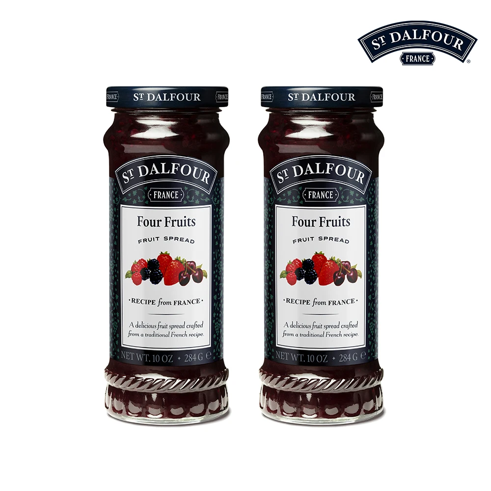 Französische Chandalf St Dalfour-Fruchtmarmelade, Exorcise-Marmelade, 284 g x 2 Stück