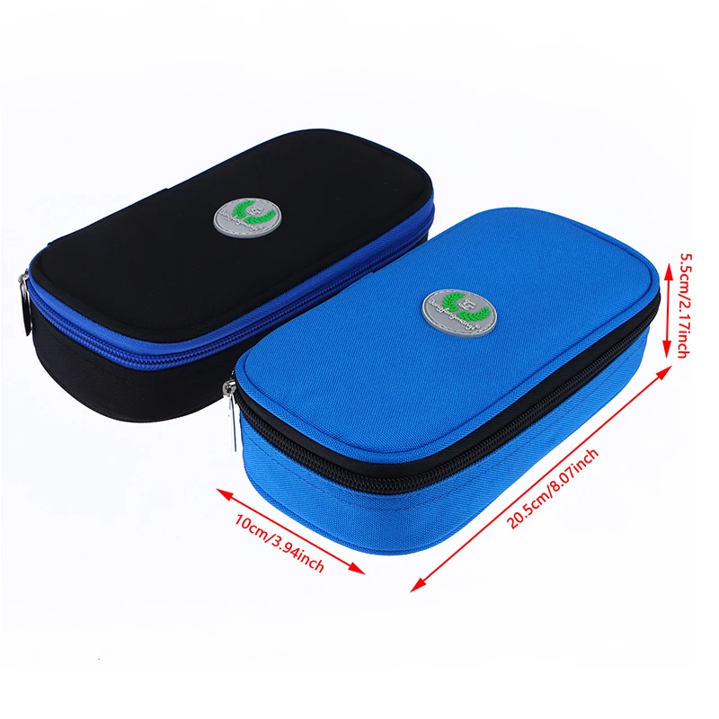 Portable Waterproof Insulin Cooling Bag With 2 Ice Packs Medical Pouch Cooler Pill Protector Thermal Insulated Organizer Case