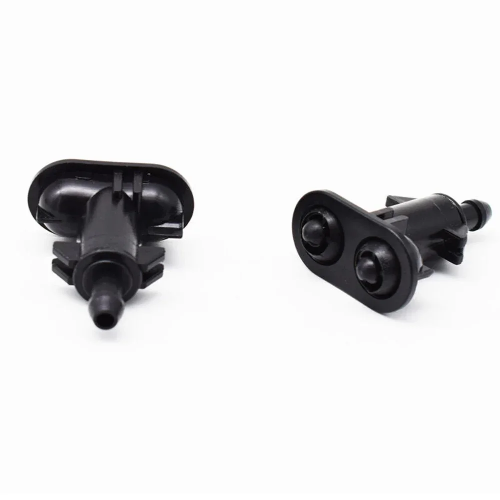 2pcs Car Headlight Washer Nozzle For Sport L320 2010-2013 ABS Plastic Black LR015359 LR015358 Accessories