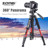 187cm/73.6in Panorama Camera Tripod for Professional Camera Projector Floor Tripod for Mobile Phone Video & Horizontal Shooting