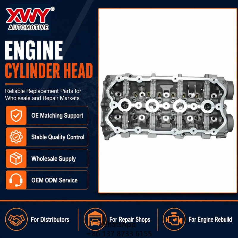 Xinwoye High Quality Original Direct Fit Cylinder Head 06D103351D AXX BWA 2.0T 16 Valve For VW Golf GTI Mk5 Engine Rebuild