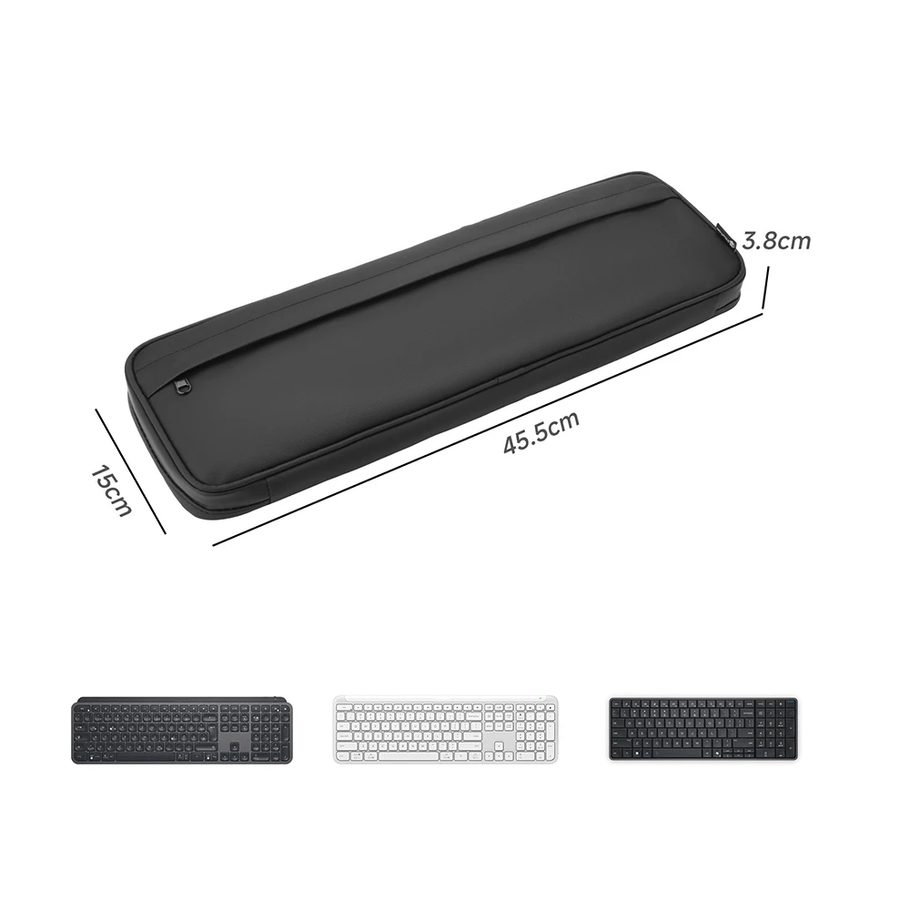 Portable Storage Bag Pouch Keyboard Carrying Case for Logitech MX Keys S Travel Storage Case Carrying Bag