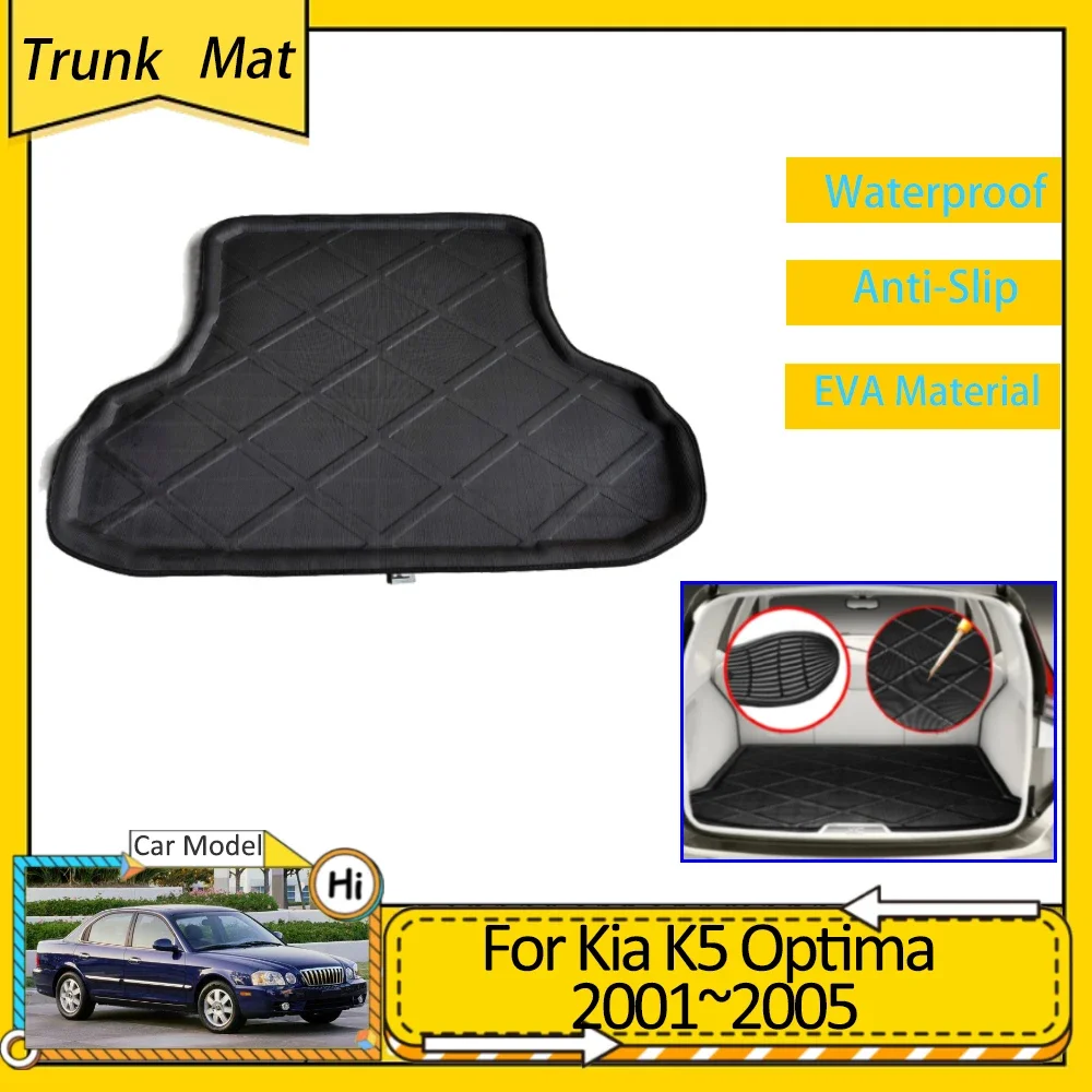 

Car Trunk Mats for Kia K5 Optima Magentis MS 2001 2002 2003 2004 2005 Rear Protector Cargo Pads Anti-Slip EVA Carpet Accsesories