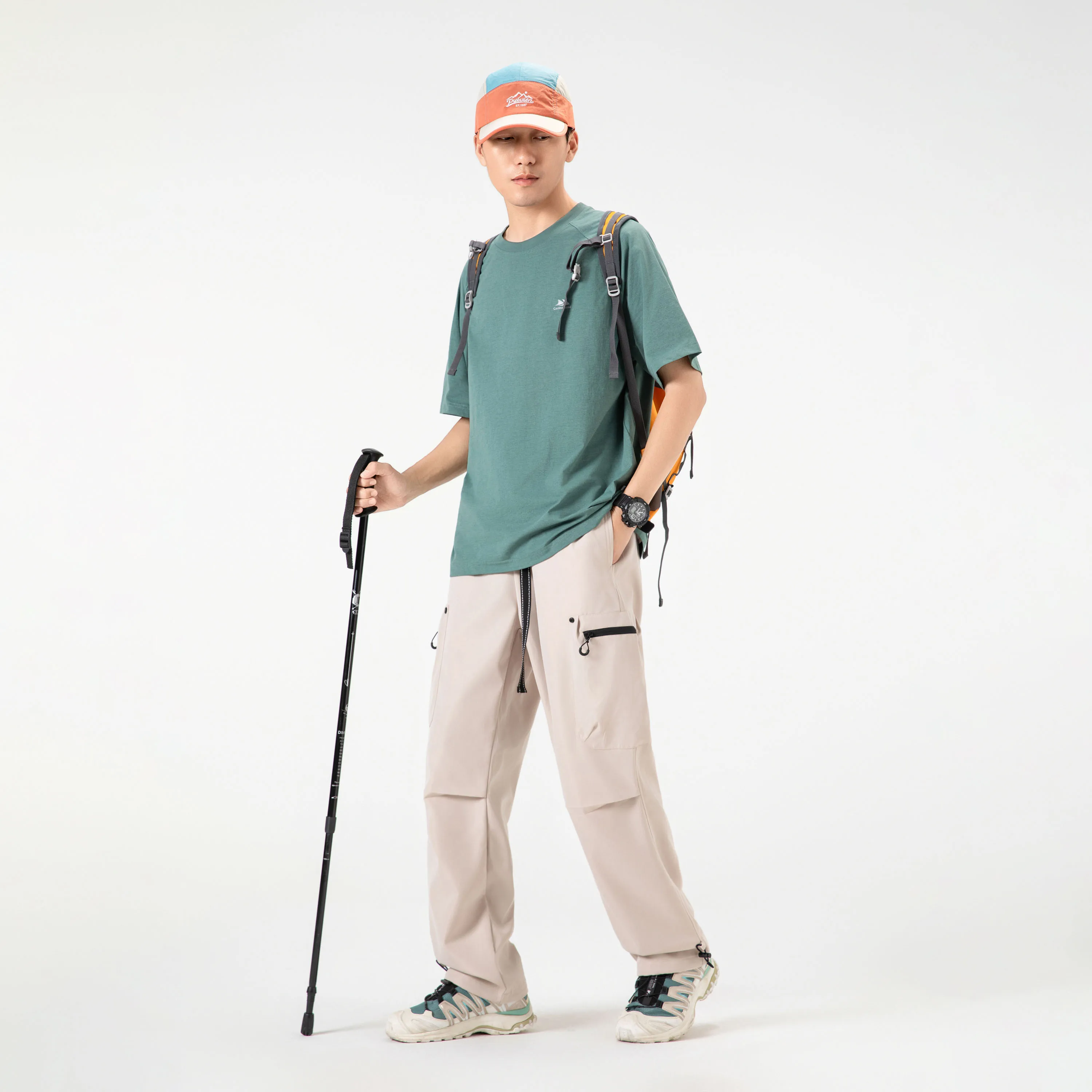 

The new autumn collection of loose and tight fitting Haren Japanese sporty autumn and winter casual trousers