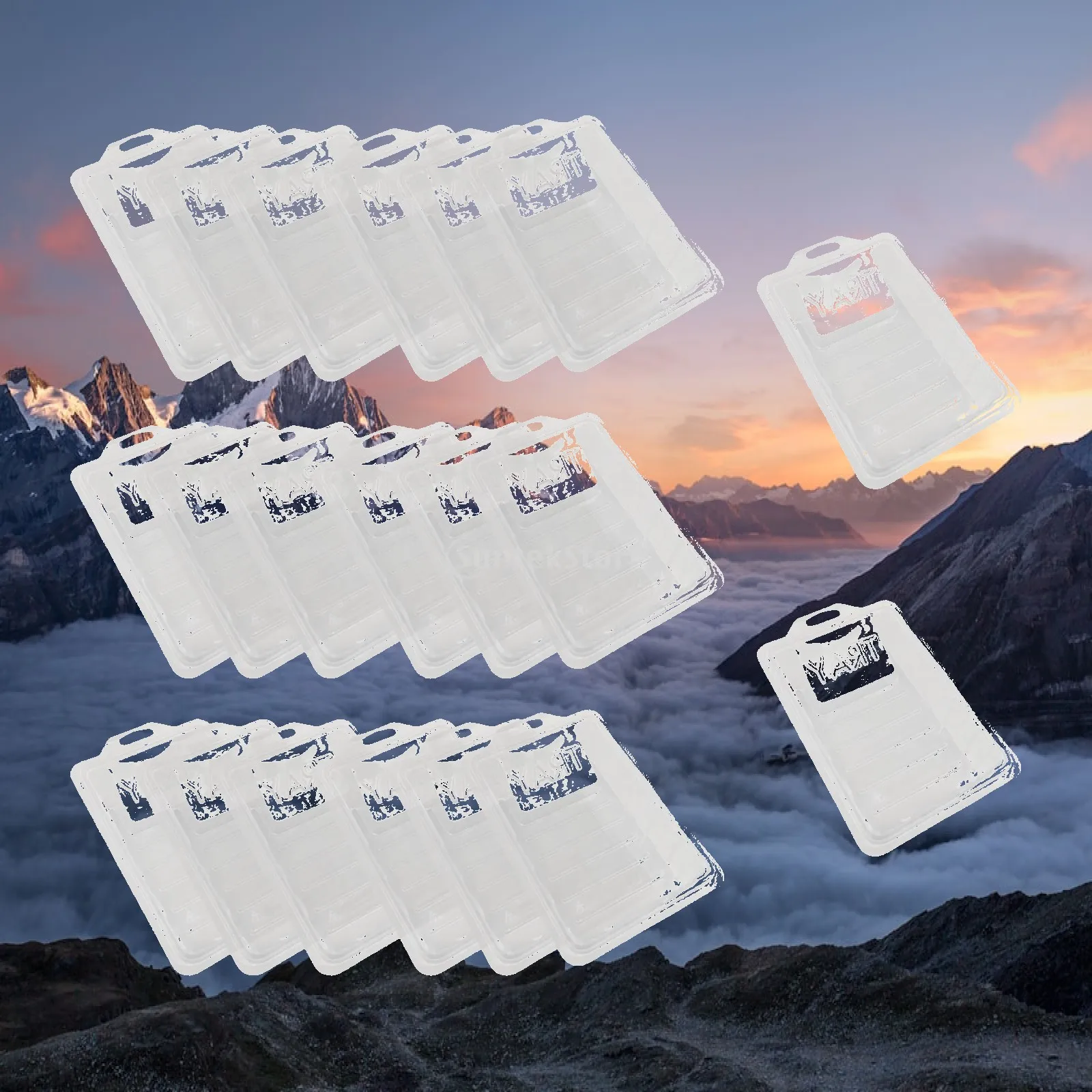Lightweight Paint Tray PP Polypropylene Disposable Paint Pan for Wall Brushing Ceiling Projects