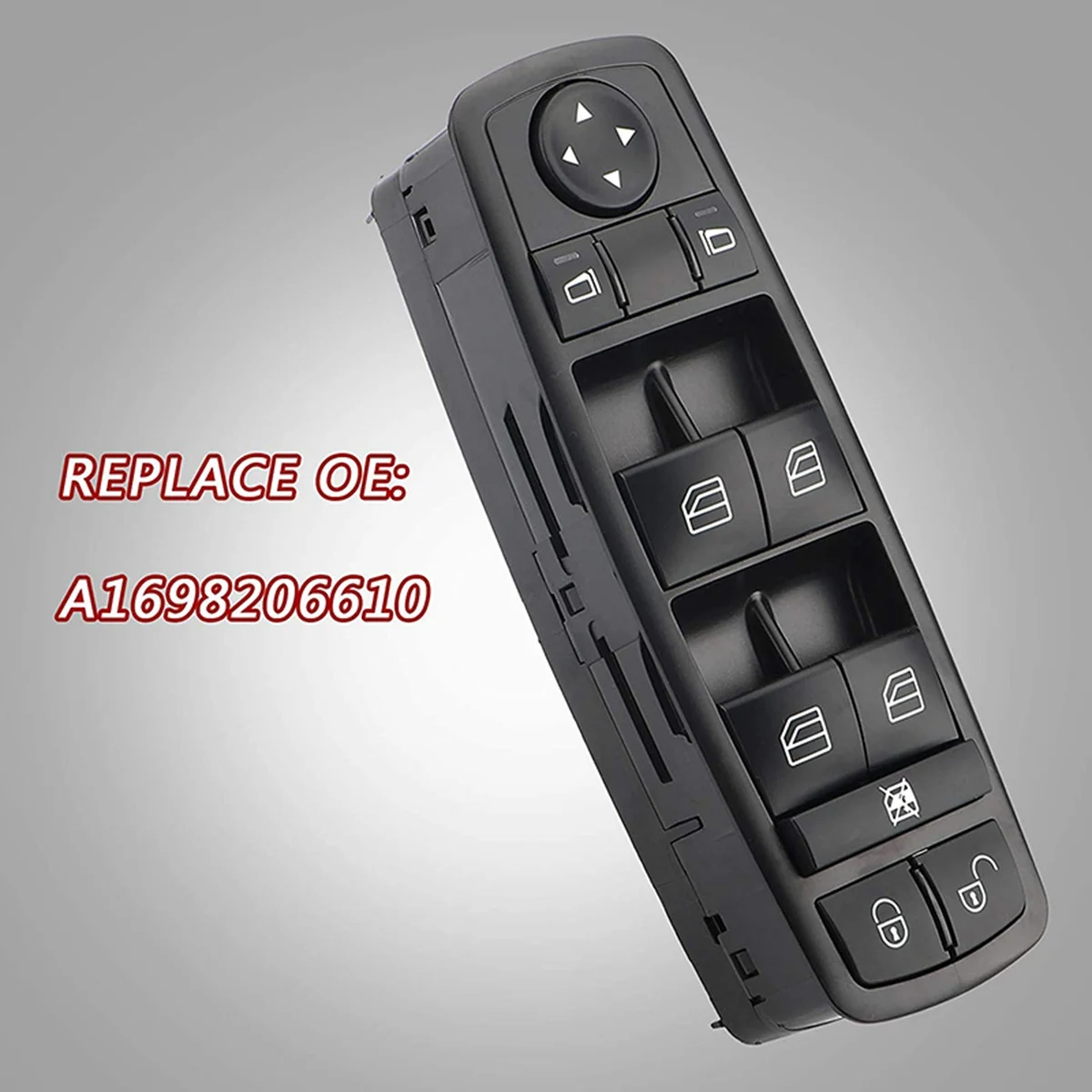 A1698206610 Power Master Window Switch for - M R Class W245 W169 A150 B200 X164 2004-2012