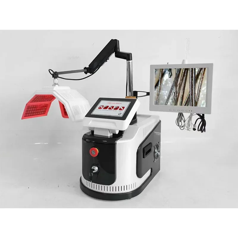 

2025/многофункциональное устройство для обнаружения кожи головы, терапия красным светом для роста волос, устройство для выпадения волос