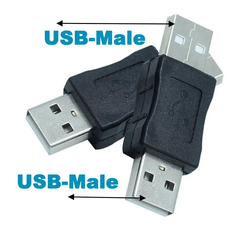 

1PCS USB 2.0 Type A Female to Female Coupler Adapter USB Connector Male to Male Extender Cable Mini Changer Converter D6