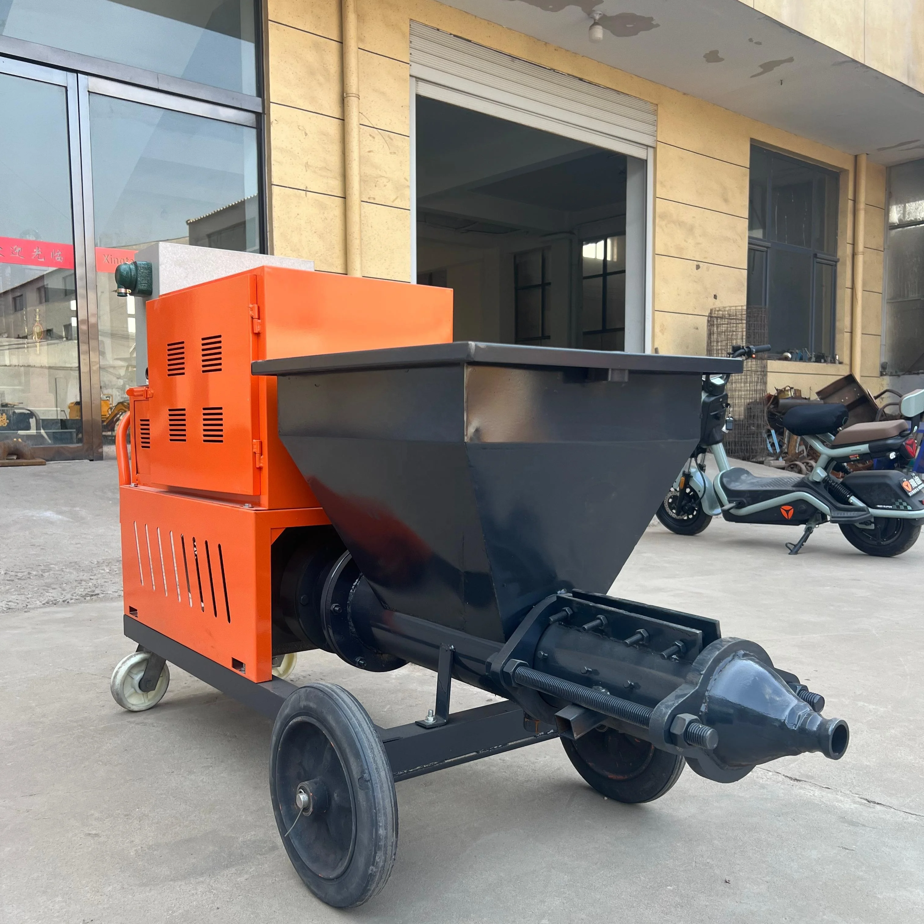 

Automatic Cement Mortar Spraying Machine Wall Plaster Sprayer Electric Plastering Equipment For Small Room Renovation Projects