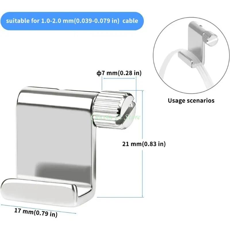 X90F 6Pcs Adjustable Picture Hanging Wire Set For Gallery Artwork Mounting Enduring