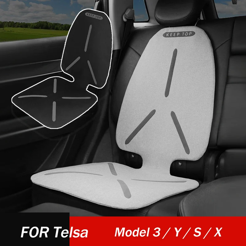 

Мягкий Нескользящий чехол на сиденье для Telsa Model 3 Y S X, детская безопасная Водонепроницаемая фотовспышка для защелки ISOFIX BRITAX