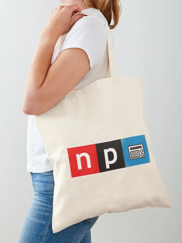

National Public Radio Tote Bag Gift bag Big bag shopper woman hand bags