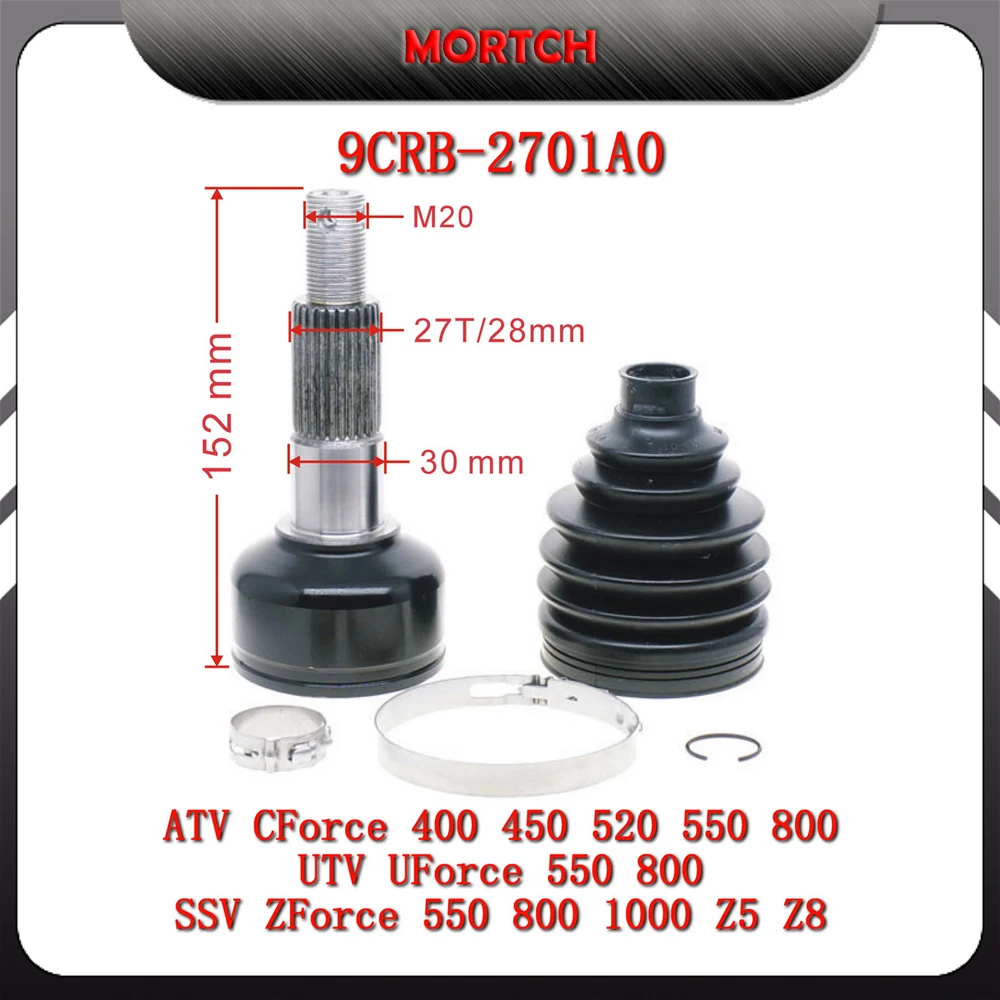kit-de-roulement-d'extremite-fixe-avant-9crb-2701a0-compatible-avec-cf-moto-450cc-cforce-450-800-zforce-1000-u8-atv
